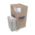Bowls and Plates | Pactiv Corp. YSACLF05 5.5 in. x 5.5 in. x 0.75 in. Plastic EarthChoice Square Recycled Bowl Flat Lid - Clear (504/Carton) image number 3