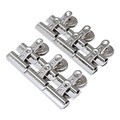 Back to School Sale | Universal UNV31261 Bulldog Magnetic Clips - Medium, Nickel (12/Pack) image number 0