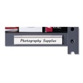 Labels | C-Line 87447 Side Load 4 in. x 0.78 in. Shelf Labeling Strips - Clear (10/Pack) image number 2
