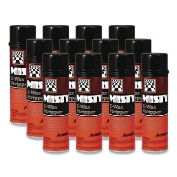 PRODUCTS | Misty 1033962 18 oz. Aerosol Spray X-Wax Floor Stripper (12/Carton)