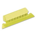 File Folders | Pendaflex 42 YEL 2 in. Wide 1/5-Cut Transparent Colored Tabs for Hanging File Folders - Yellow (25/Pack) image number 2