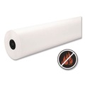 Arts & Crafts Supplies | Pacon P101208 36 in. x 1000 ft. 40 lb Cover Weight Decorol Flame Retardant Art Rolls - Frost White (1-Roll) image number 3