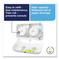 Paper Towels and Napkins | Tork 473200 14.17 x 5.08 x 8.23 Elevation Coreless High Capacity Bath Tissue Dispenser - White image number 4