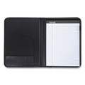 File Folders | Samsill 70810 Storage Pockets/Card Slots Writing Pad Professional Padfolio - Black image number 4