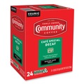 Coffee | Community Coffee 5000374327 Coffee K-Cups - Cafe Special Decaf (24/Box) image number 2