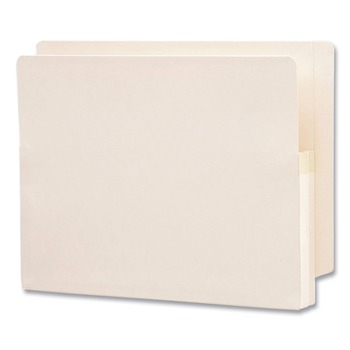Smead 75114 1.75 in. Expansion Manila End Tab File Pockets - Letter, Manila (25/Box)