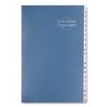 File Folders | Smead 89237 Deluxe 20 Dividers Reinforced Tabs Expandable Indexed Desk File/Sorter - Dark Blue Cover/Legal Size image number 0