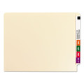 File Folders | Smead 34116 0.75 in. Expansion Reinforced End Tab 2-Fastener Folders - Letter Size/Manila (50/Box) image number 3