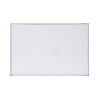 OFFICE PRESENTATION SUPPLIES | Universal UNV43623 36 in. x 24 in. Melamine Dry Erase Board with Anodized Aluminum Frame - White Surface