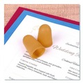 Safety & First Aid | Swingline S7054033C 13 (Large) Rubber Finger Tips - Amber (1-Dozen) image number 4