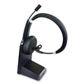 Office Accessories | Innovera 70002 IVR70002 Monaural Over The Head Bluetooth Headset - Black/Silver image number 2