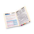 File Folders | Smead 34116 0.75 in. Expansion Reinforced End Tab 2-Fastener Folders - Letter Size/Manila (50/Box) image number 5