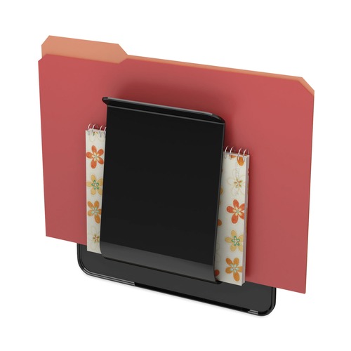 Wall Files | Deflecto 65504H Stand Tall 9.25 in. x 10.63 in. Legal/Letter/Oversized Wall File - Black image number 0