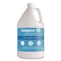 Odor Control | Fresh Products 103G-F-000I004M-04 Conqueror 103 1 Gallon Bottle Odor Counteractant Concentrate - Mango (4/Carton) image number 0
