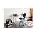 Office Desks & Workstations | Safco 1943BLSL 47.25 in. x 24 in. x 28.75 in. Steel Desk - Black/Silver image number 3