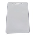 Label & Badge Holders | SICURIX BAU47820 2-1/2 in. x 4-1/2 in. Vertical Proximity Badge Holder - Clear (50/Pack) image number 0