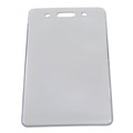 Label & Badge Holders | SICURIX BAU47820 2-1/2 in. x 4-1/2 in. Vertical Proximity Badge Holder - Clear (50/Pack) image number 0