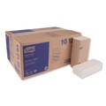 Paper Towels and Napkins | Tork 101293 9.13 x 9.5 2-Ply Multifold Paper Towels - White (189/Pack, 16 Packs/Carton) image number 2