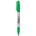 Permanent Markers | Sharpie 30004 Fine Bullet Tip Permanent Marker - Green (1-Dozen) image number 2