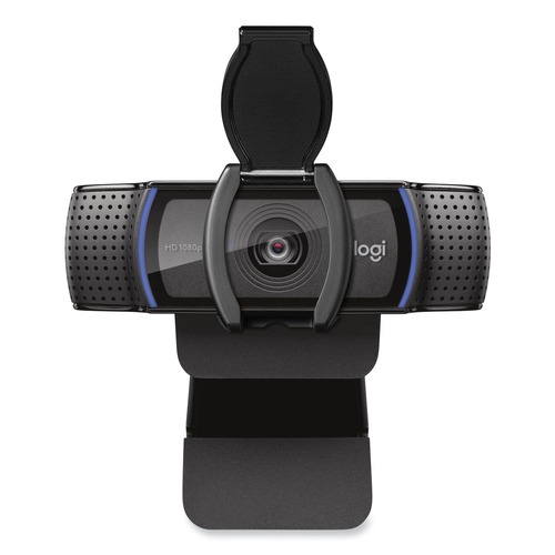 Office & Office Supplies | Logitech 960-001257 1920 Pixels x 1080 Pixels 3 MPixels C920s PRO HD Webcam - Black image number 0
