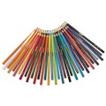 Pencils | Crayola 684036 3.3 mm 2B Short-Length Colored Pencil Set - Assorted Lead and Barrel Colors (36/Set) image number 4