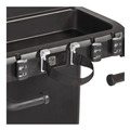 Cleaning Carts | Rubbermaid Commercial 2202571 Plastic Vacuum Holder for All Rubbermaid Commercial Full-Size and Compact Housekeeping Carts - Black (6/Carton) image number 1