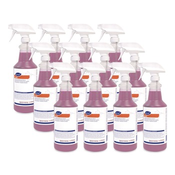 ALL PURPOSE CLEANERS | Diversey Care 95325322 32 oz. Spray Bottle Fresh Scent Foaming Acid Restroom Cleaner (12/Carton)