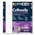 Toilet Paper | Cottonelle 55707 Ultra ComfortCare Toilet Paper, Soft Tissue, Mega Rolls, Septic Safe, 2-Ply, White, 284/Roll, 6 Rolls/Pack, 36 Rolls/Carton image number 2