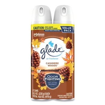 PRODUCTS | Glade 377361 8.3 oz. Aerosol Spray Air Freshener - Cashmere Woods (3/Carton)
