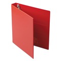 Binders | Avery 79589 Heavy-Duty 1 in. Capacity 11 in. x 8.5 in. 3 Ring Non-View Binder with DuraHinge and One Touch EZD Rings - Red image number 0