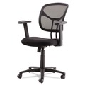 Office Chairs | OIF OIFMT4818 17.72 in. - 22.24 in. Seat Height Swivel/Tilt Mesh Task Chair with Adjustable Arms Supports Up to 250 lbs. - Black image number 4