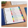 Dividers & Tabs | Avery 11842 1 - 10 Tab 11 in. x 8.5 in. Customizable TOC Ready Index Divider Set - Multicolor (1 Set) image number 3
