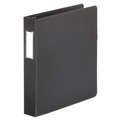 Binders | Universal UNV20771 Deluxe 1.5 in. Capacity Non-View D-Ring Binder with Label Holder - Black image number 1
