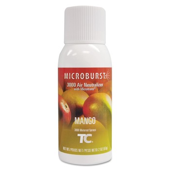 Rubbermaid Commercial FG401690 Microburst 3000 2 oz. Aerosol Spray Refill - Mango (12/Carton)