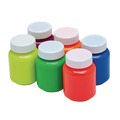 Arts & Crafts Supplies | Cra-Z-Art 106466 2 oz Neon Washable Kids' Paint - Assorted Neon Colors (6/Set) image number 4
