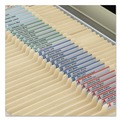 File Folders | Smead 14580 2/5-Cut Tabs 0.75 in. Expansion 2 Fasteners Letter Size Top Tab Fastener Folders - Manila (50/Box) image number 7