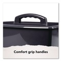 Boxes & Bins | Storex 00973E06C Large Caddy, 13 x 11 x 6.38, Black, 6/Pack image number 7