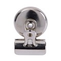 Paper Clips, Binder Clips, & Fasteners | Universal UNV31260 Bulldog Magnetic Clips - Small, Nickel (18/Pack) image number 3