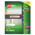 Labels | Avery 06577 Durable 0.63 in. x 3 in. Permanent ID Labels with TrueBlock Technology - White (32/Sheet, 50-Sheet/Pack) image number 0