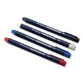 Back to School Sale | Tombow 51536 4.4 millimeter Wax-Based Marking Pencil - Blue Wax/Navy Blue Barrel (10/Box) image number 2