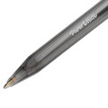 Pens | Paper Mate 1951254 InkJoy 100 RT Medium 1 millimeter Retractable Ballpoint Pen - Black Ink/Smoke/Black Barrel (1-Dozen) image number 3