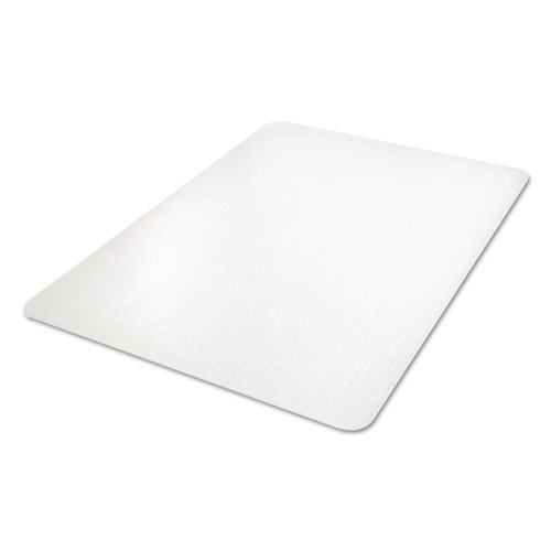 Office Chair Mats | Deflecto CM11242PC 45 x 53 All Day Use Rectangle Chair Mat - Clear image number 0