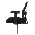 Office Chairs | Alera ALEET4614 Etros Series 25.19 in. to 35.23 in. Seat Height Mesh Stool - Black image number 7