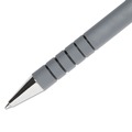 Pens | Paper Mate 9580131 0.8 mm Fine FlexGrip Ultra Recycled Retractable Ballpoint Pen - Black Ink, Gray/Black Barrel (1-Dozen) image number 3