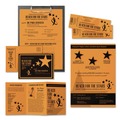 Copy & Printer Paper | Astrobrights 22851 65 lbs. 8.5 in. x 11 in. Colored Cardstock - Cosmic Orange (250/Pack) image number 3