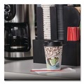 Just Launched | Dixie 5338DX PerfecTouch 8 oz.Paper Hot Cups - Coffee Haze Design (25/Sleeve, 20 Sleeves/Carton) image number 10