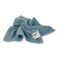 Cleaning Cloths | Unger MF40B SmartColor MicroWipes 4000, Heavy-Duty, Microfiber, 16 x 15, Blue, 10/Pack image number 3