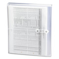 File Folders | Smead 89521 9.75 x 11.63 Open-Side (Horizontal) Poly String and Button Interoffice Envelopes - Clear (5/Pack) image number 0