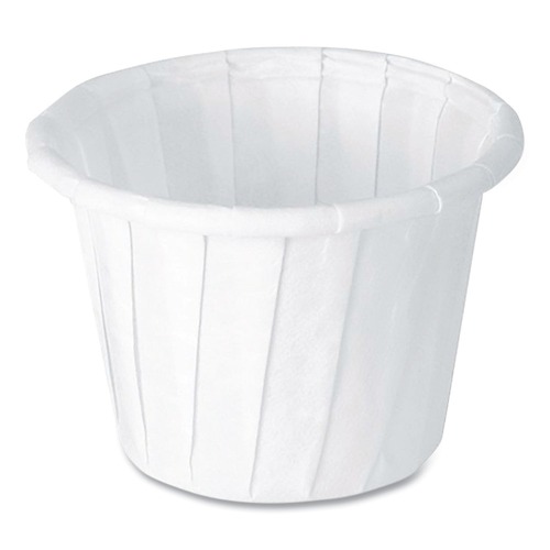  | SOLO 075-2050 ProPlanet Seal 0.75 oz. Paper Portion Cups - White (250/Bag, 20 Bags/Carton) image number 0