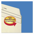File Folders | Smead 10388 0.75 in. Expansion 2/5-Cut Printed Tab Reinforced Guide Height File Folders - Letter Size/Manila (100/Box) image number 3